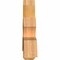 Ekena Millwork Davenport Rough Sawn Timber Gable Bracket, Western Red Cedar, 60"W x 27"H x 6"D x 6"F, 11/12 Pitch GBW060X27X0606DAV00RWR - alternate 5